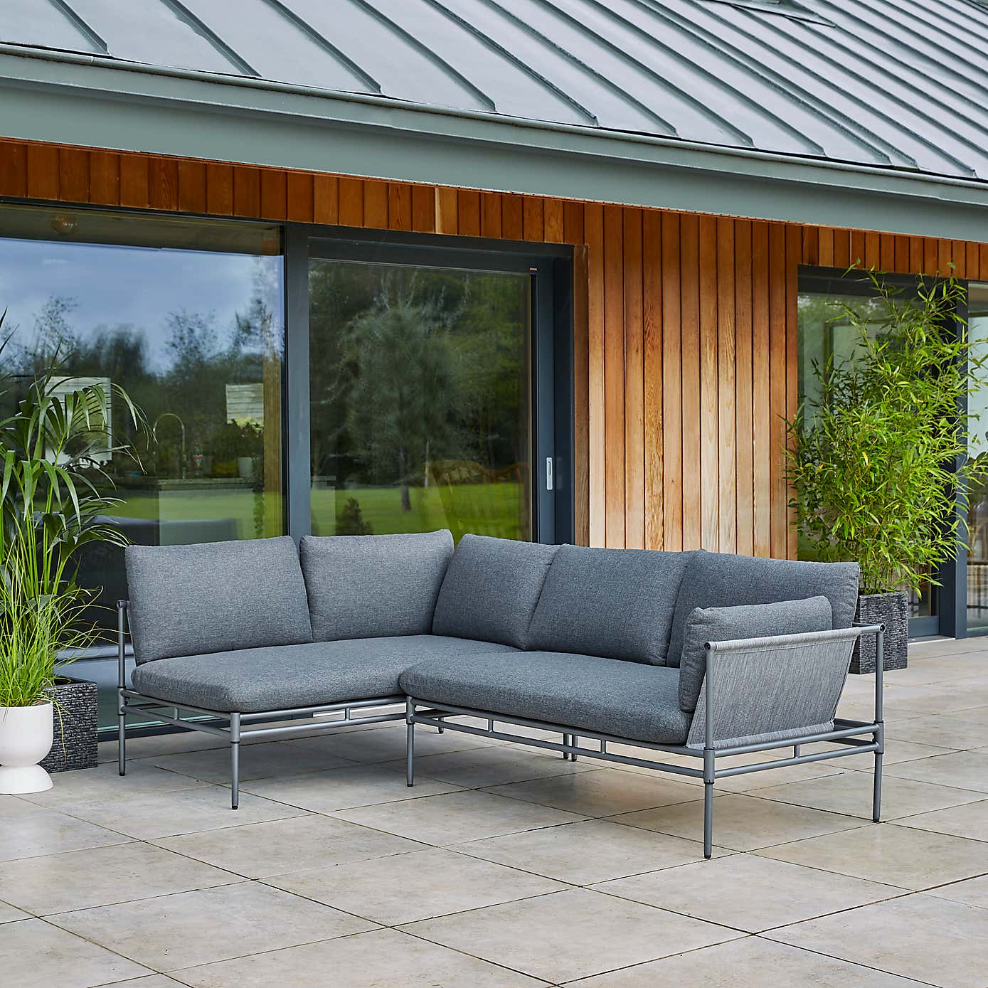 Manhattan Small Corner Sofa Set