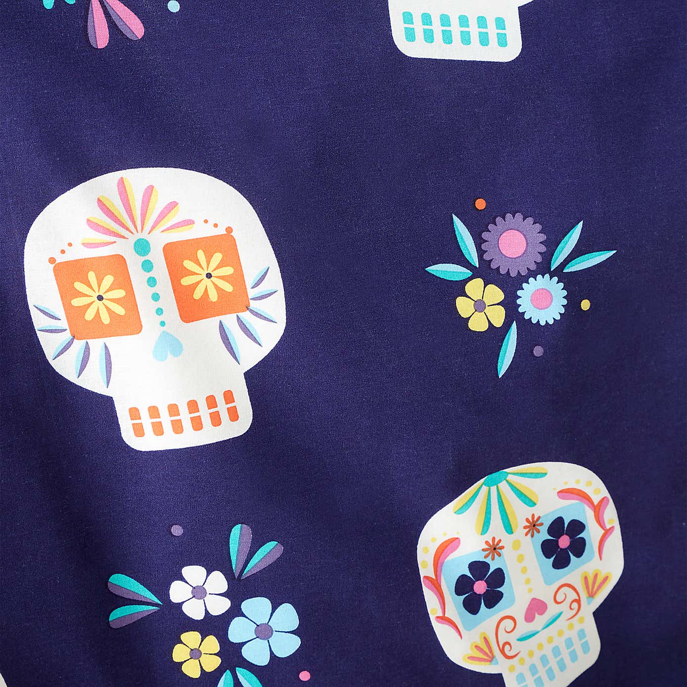 Catherine Lansfield Sugar Skull Fiesta Duvet Cover and Pillowcase Set