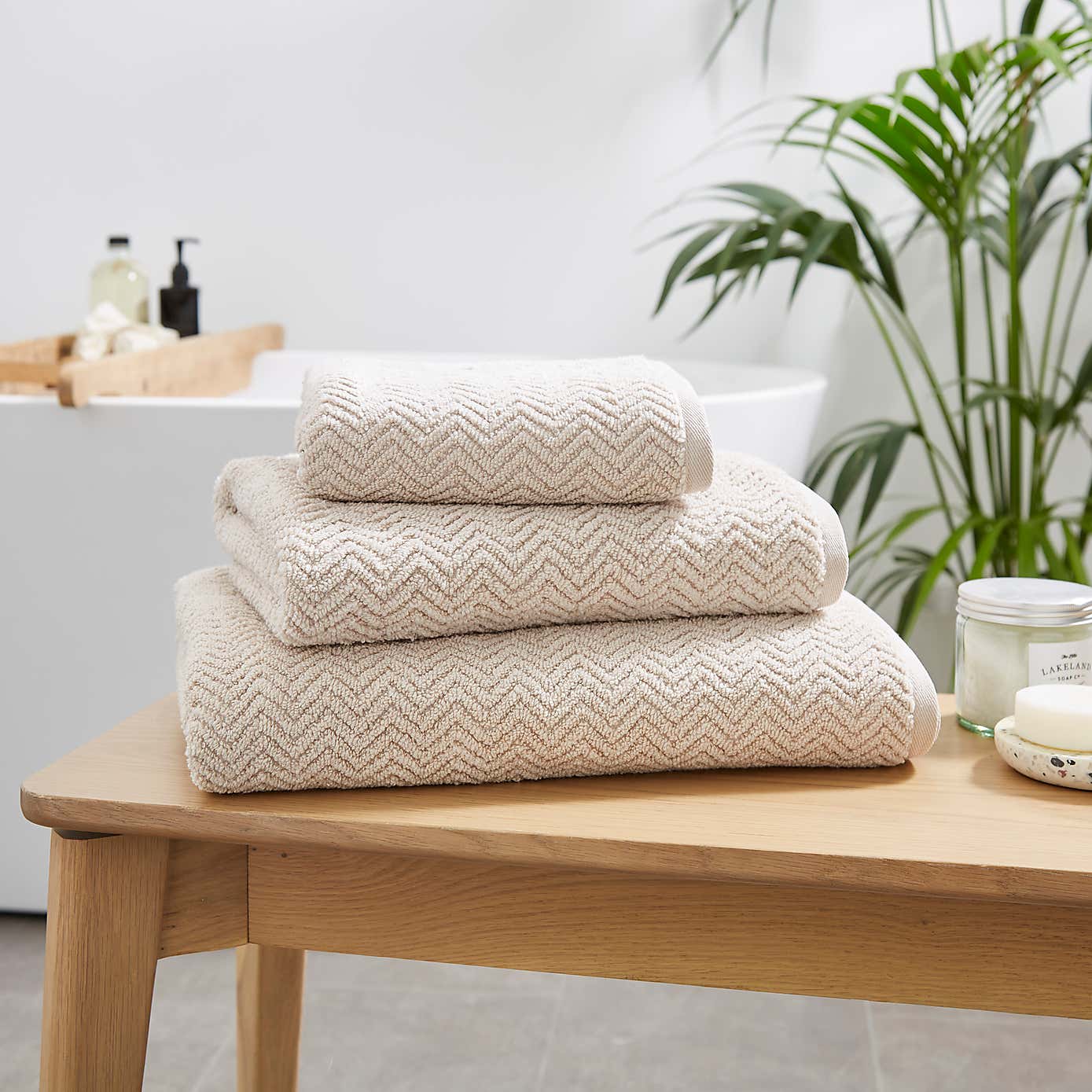 Cotton Zig Zag Towel