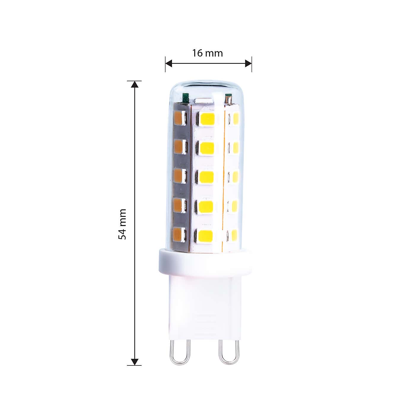 Set of 4 Status 3W G9 Dimmable Bulbs