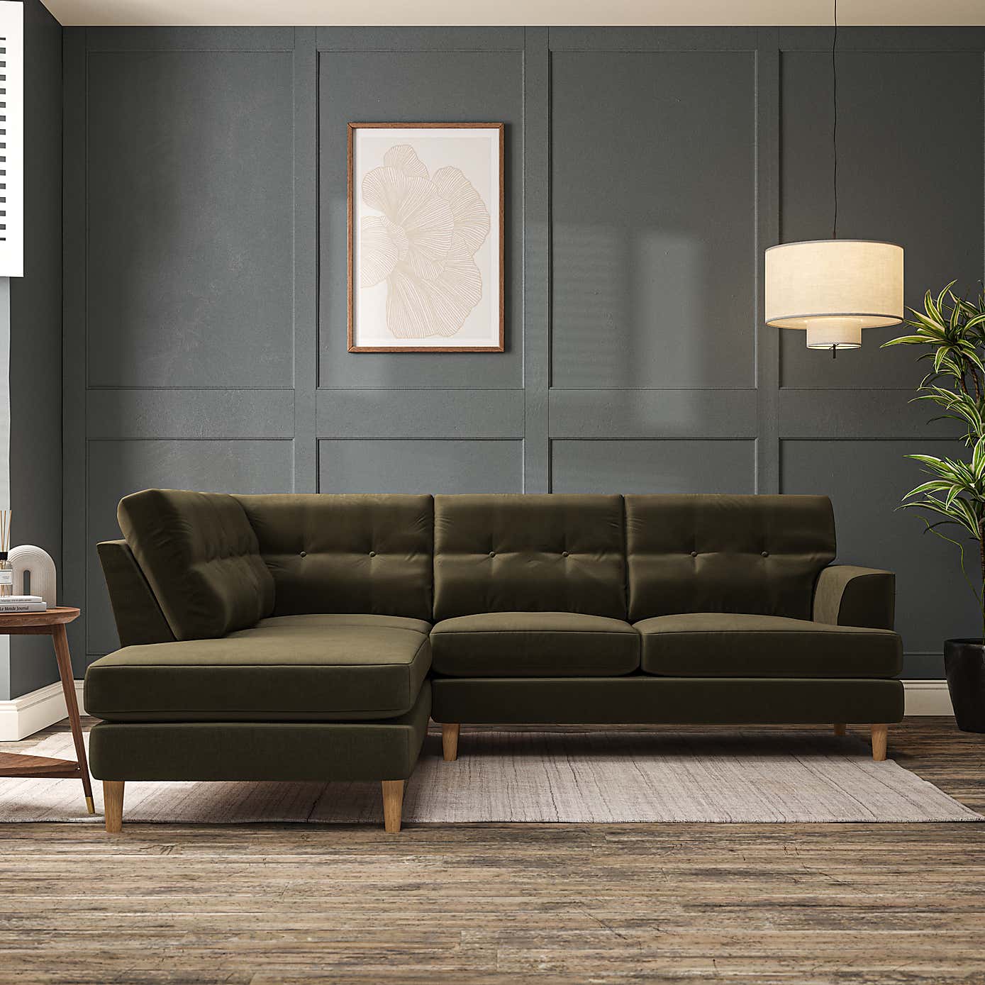 Cooper 4 Seater Corner Chaise Sofa