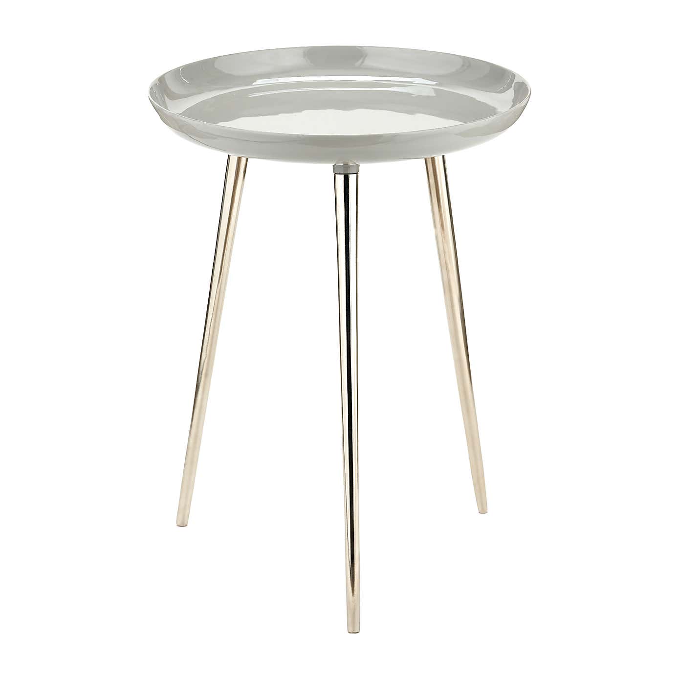 Seline Side Table, Metal