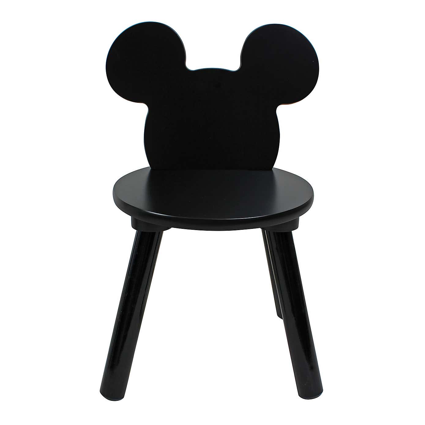 Mickey Mouse Black Table and Chair Set