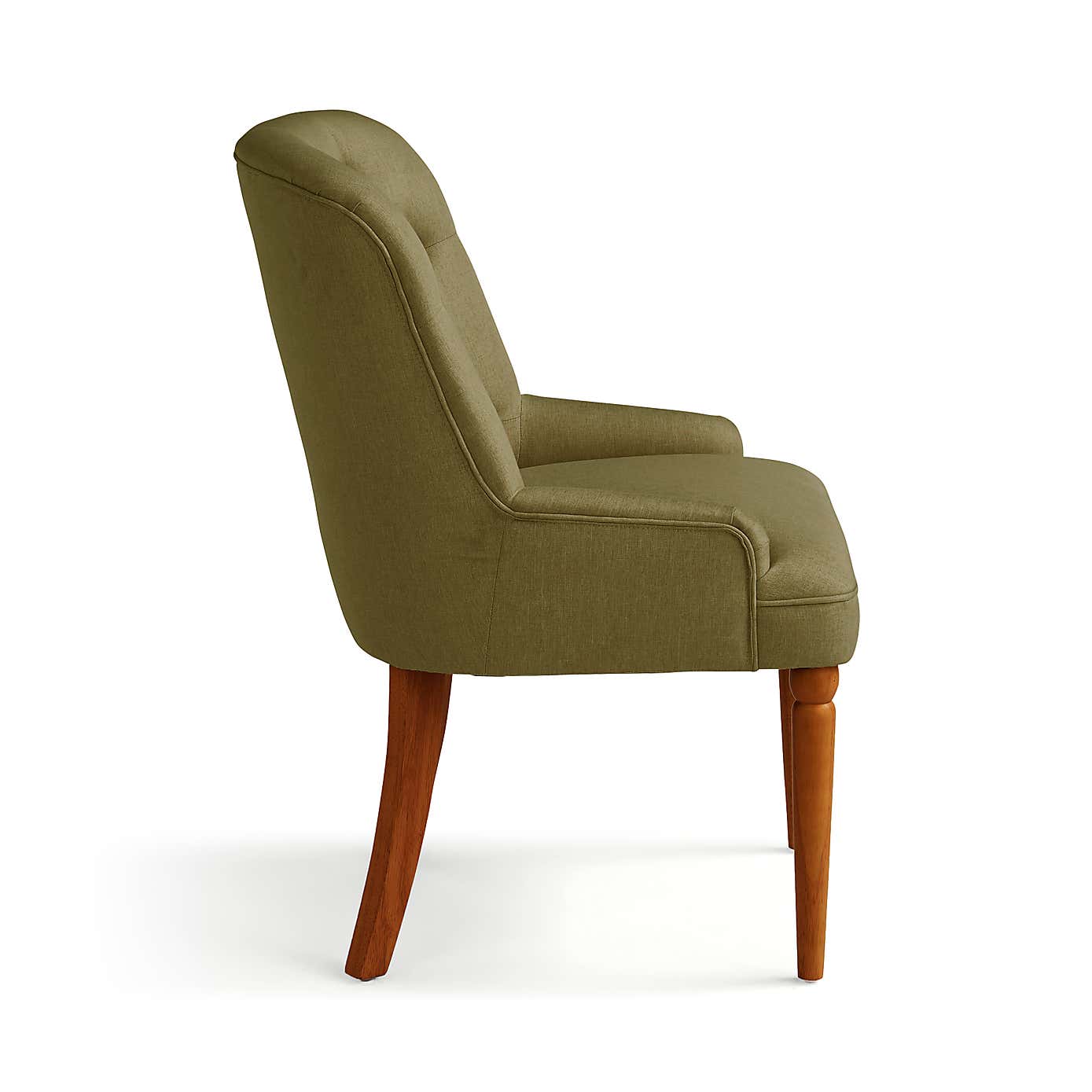 Beatrice Button Back Dining Chair, Fabric