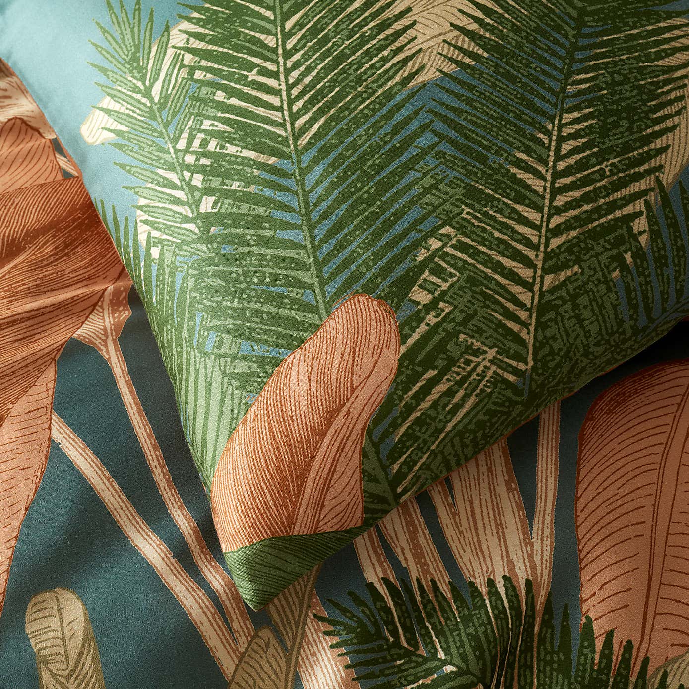 Havana Palms Duvet Cover & Pillowcase Set