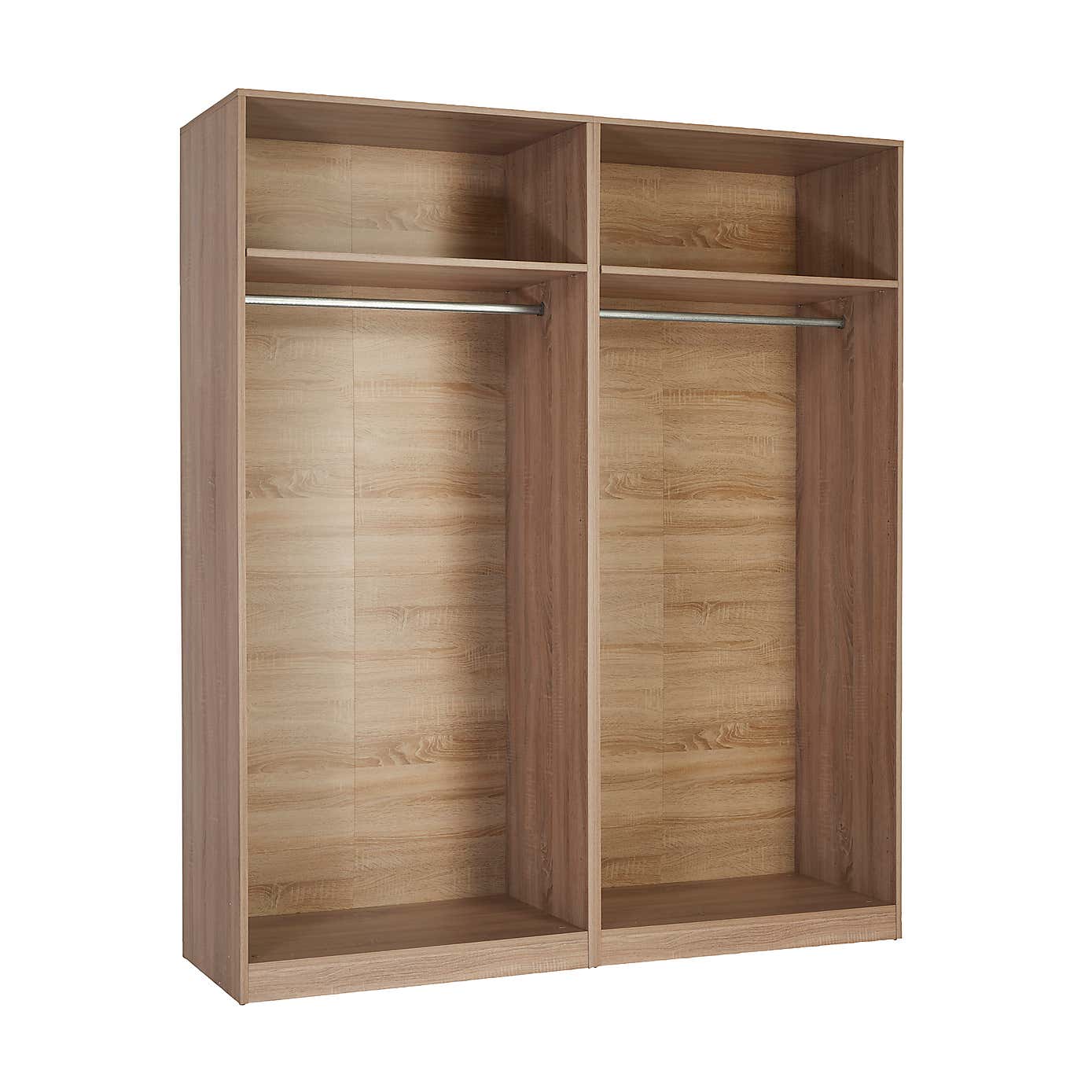 Holborn 4 Door Mirror Wardrobe