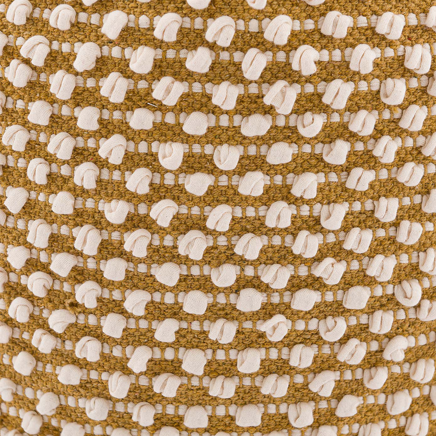 Jersey Bobble Round Pouffe