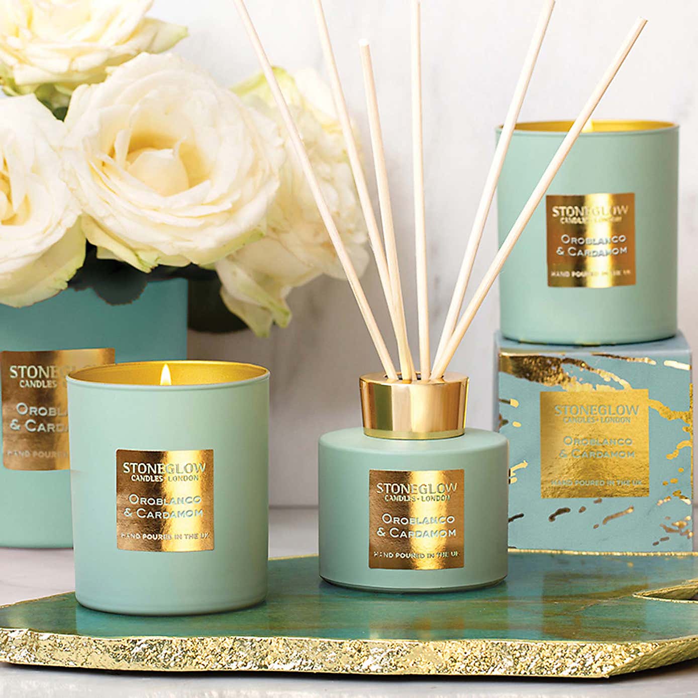 Stoneglow Luna Oroblanco & Cardamom Diffuser