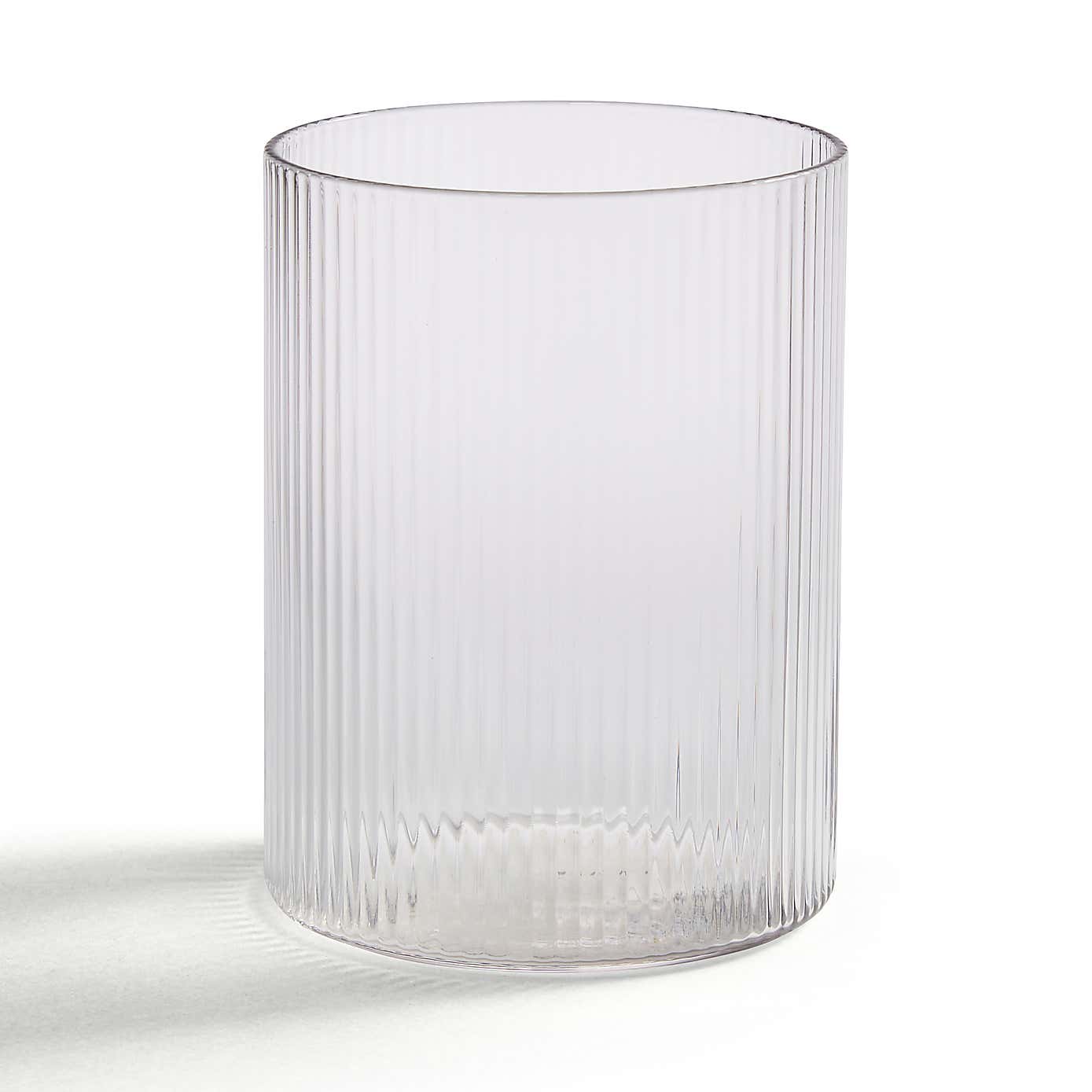 Ribbed Tumbler Glass