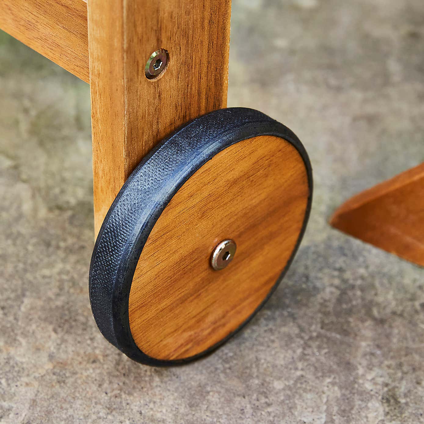 Compact Wooden Folding Dining Set