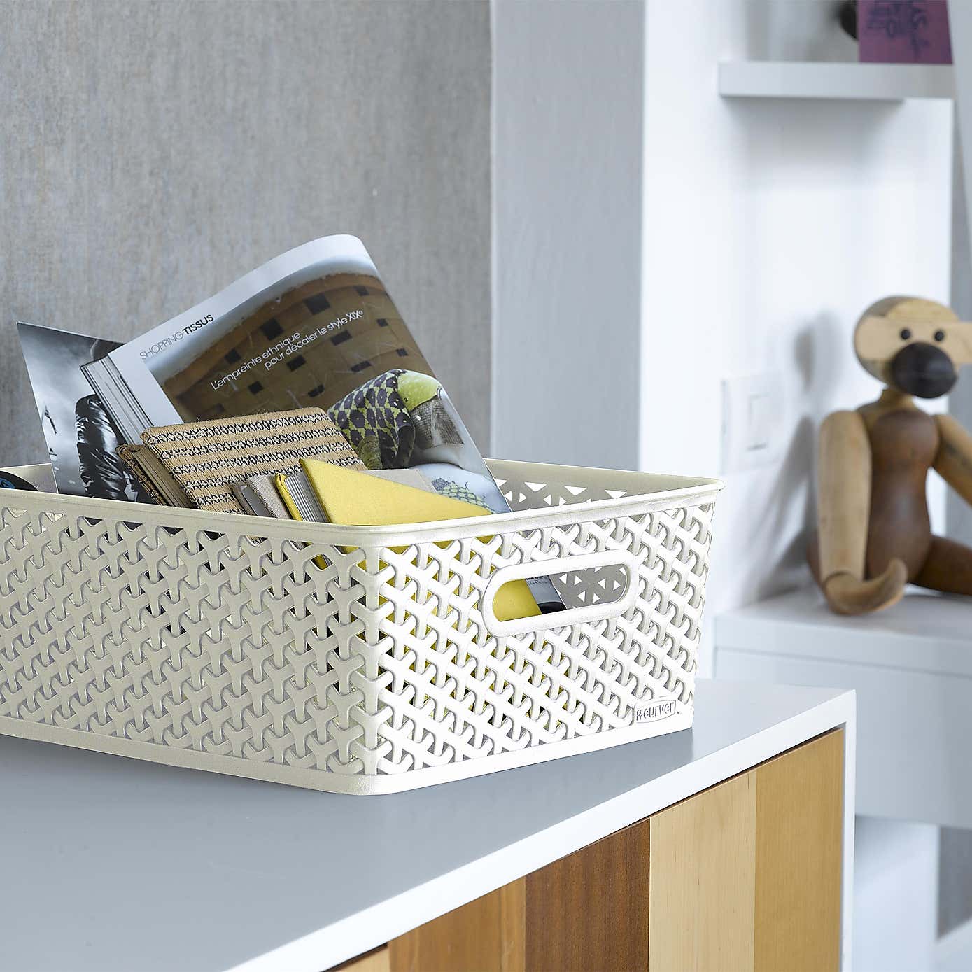 Curver Plastic Storage Basket