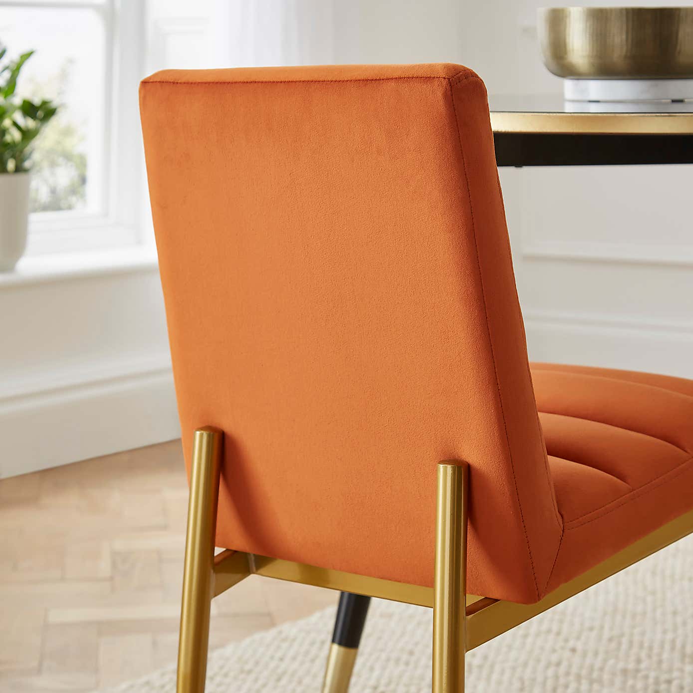 Maddison Dining Chair, Velvet