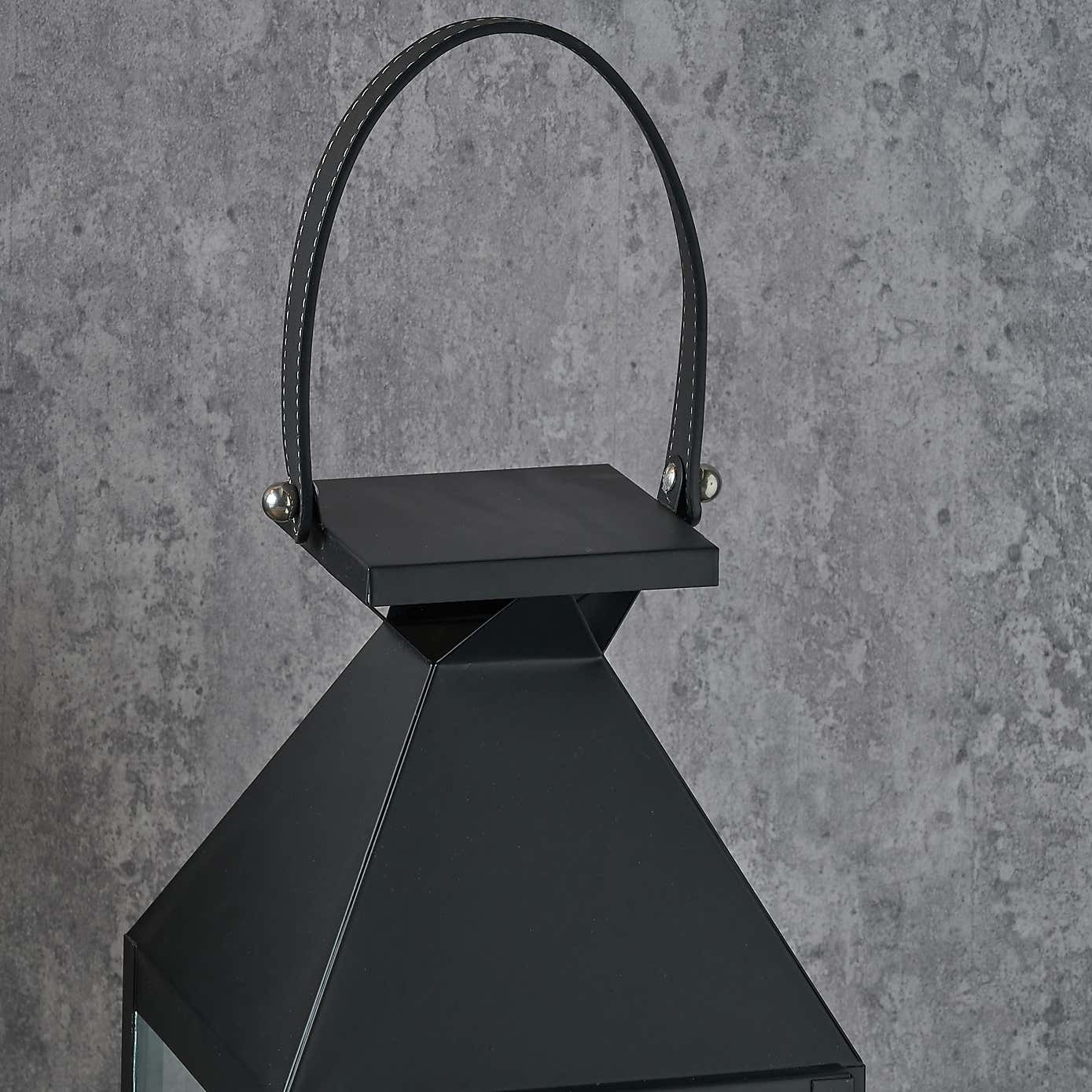 Metal & Glass Lantern