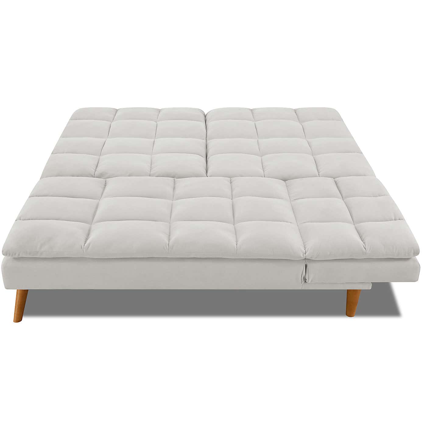 Cloud Fabric Corner Double Sofa Bed