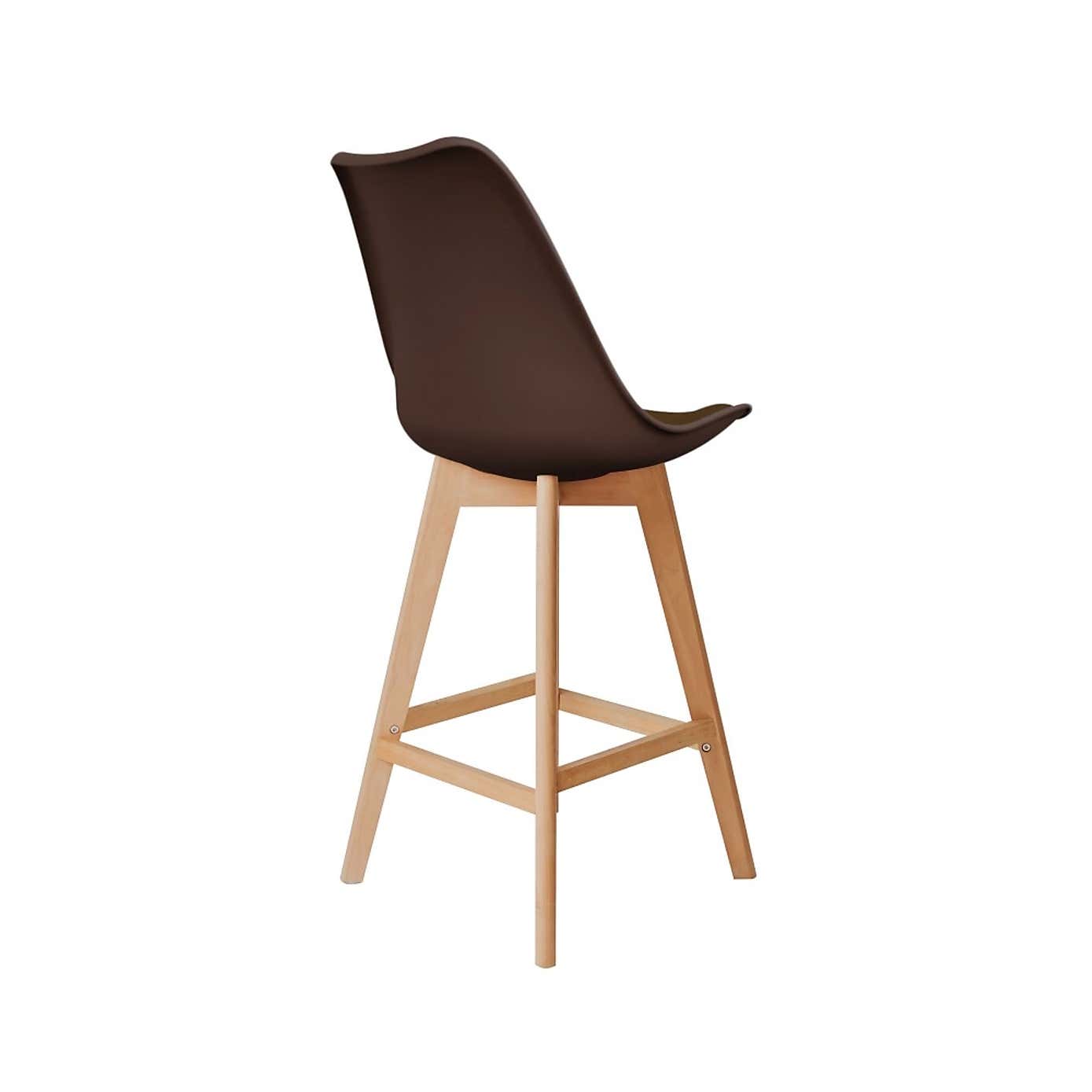Fusion Living Soho Plastic Bar Stool