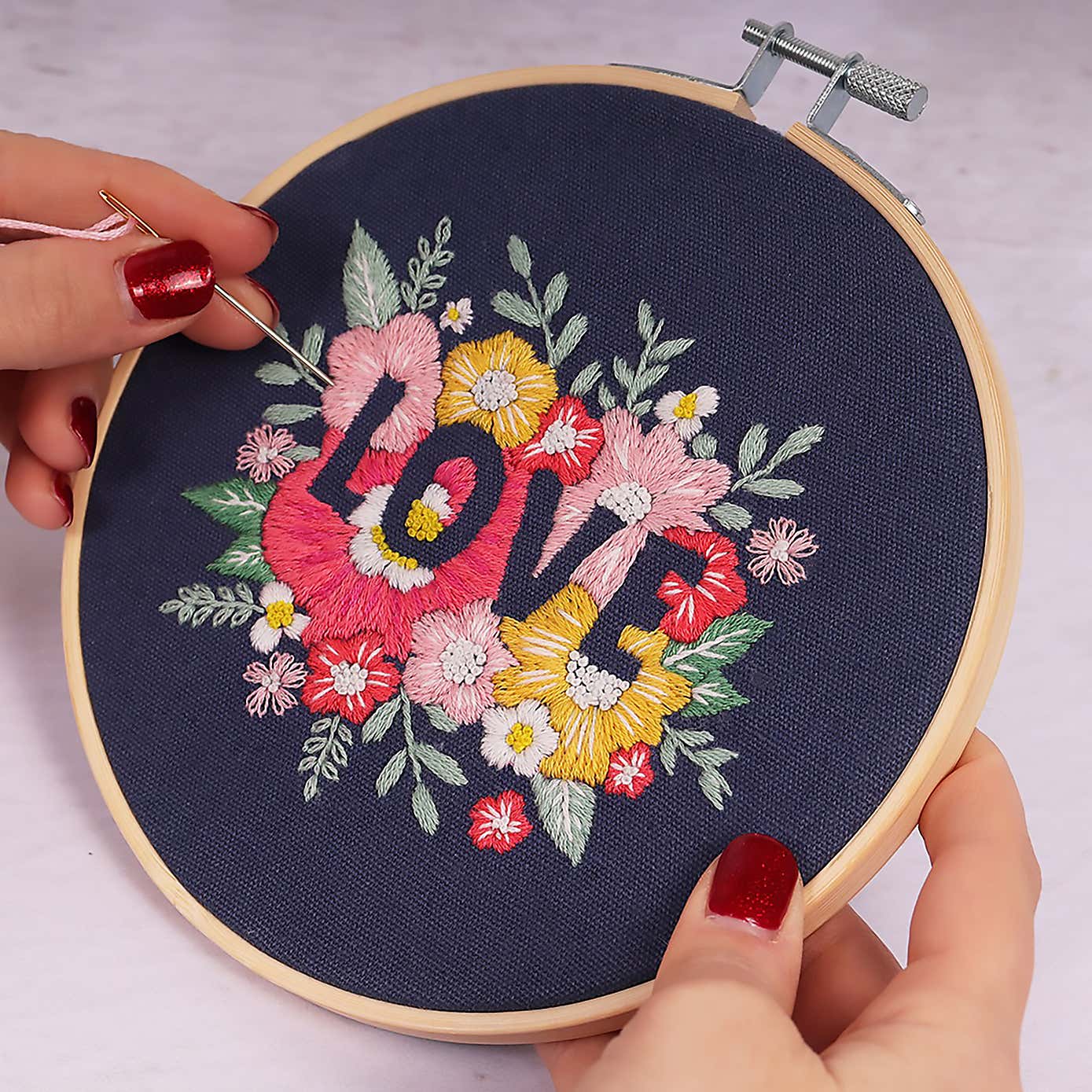 Embroidery Kit Love