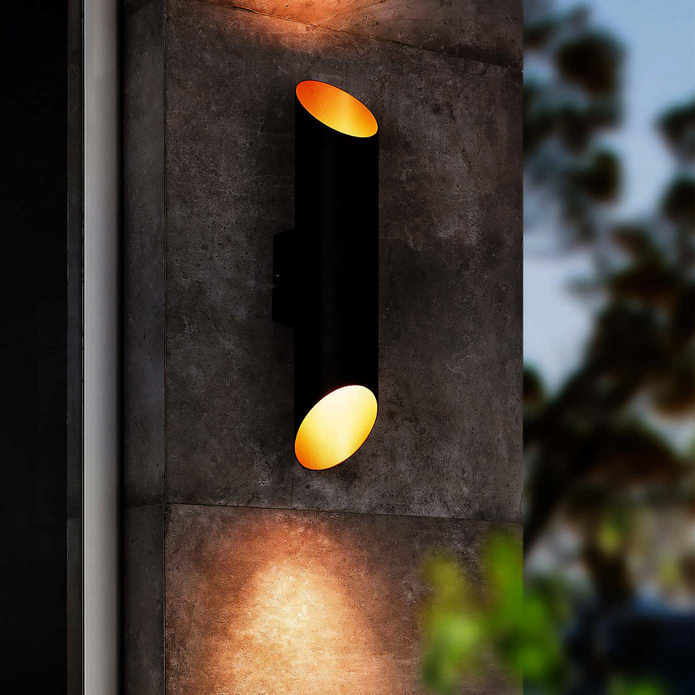 EGLO Agolada 2 Light LED Outdoor Wall Light