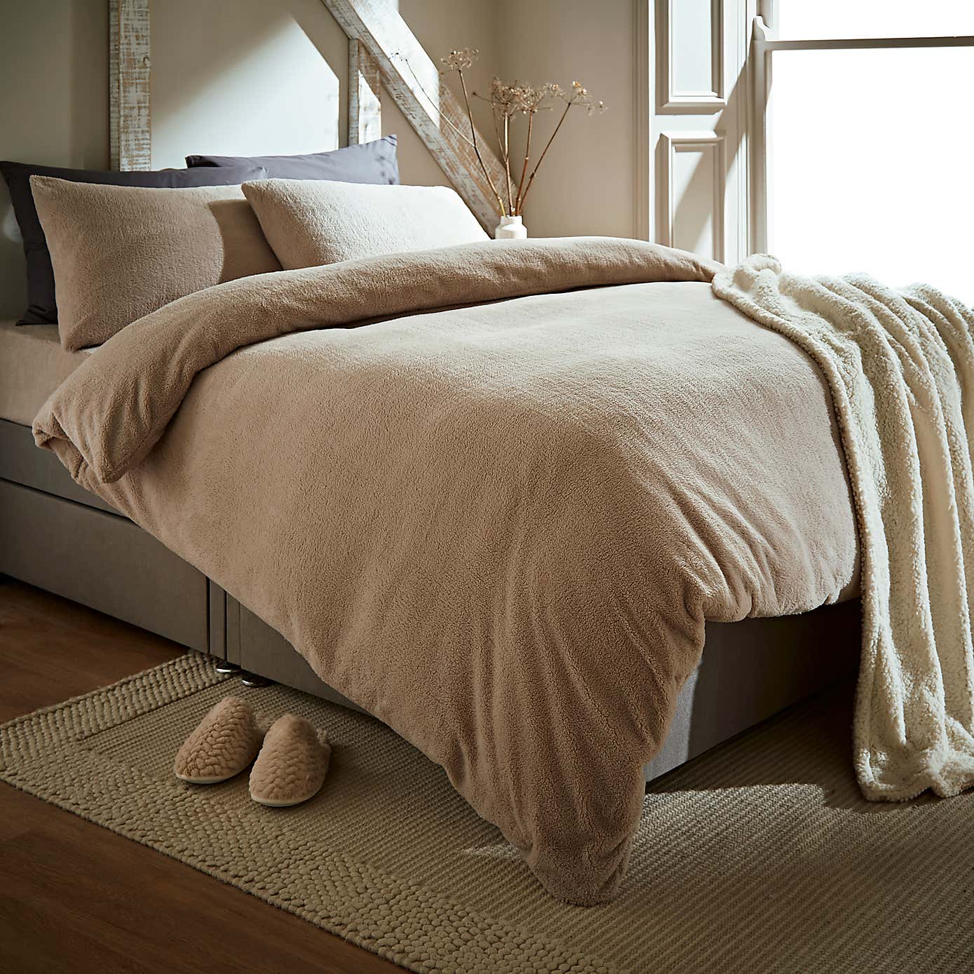 Teddy Duvet Cover and Pillowcase Set