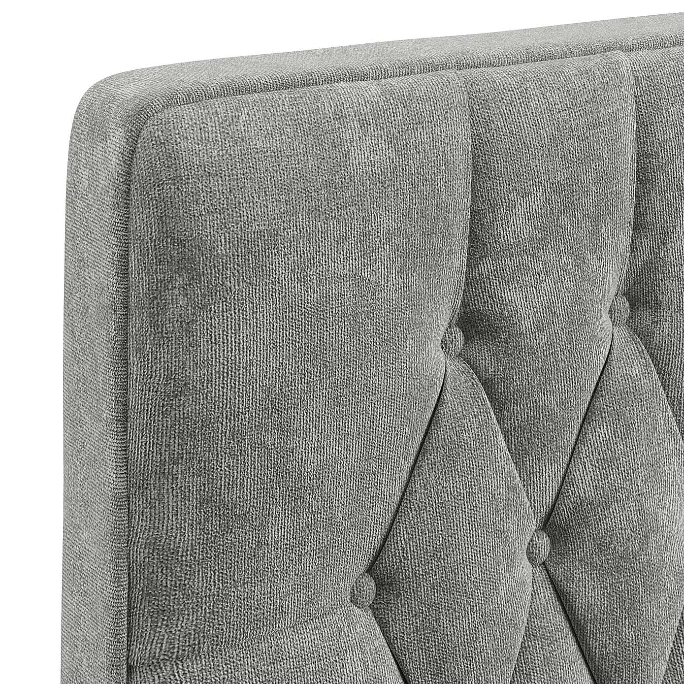 Chenille Chesterfield Headboard