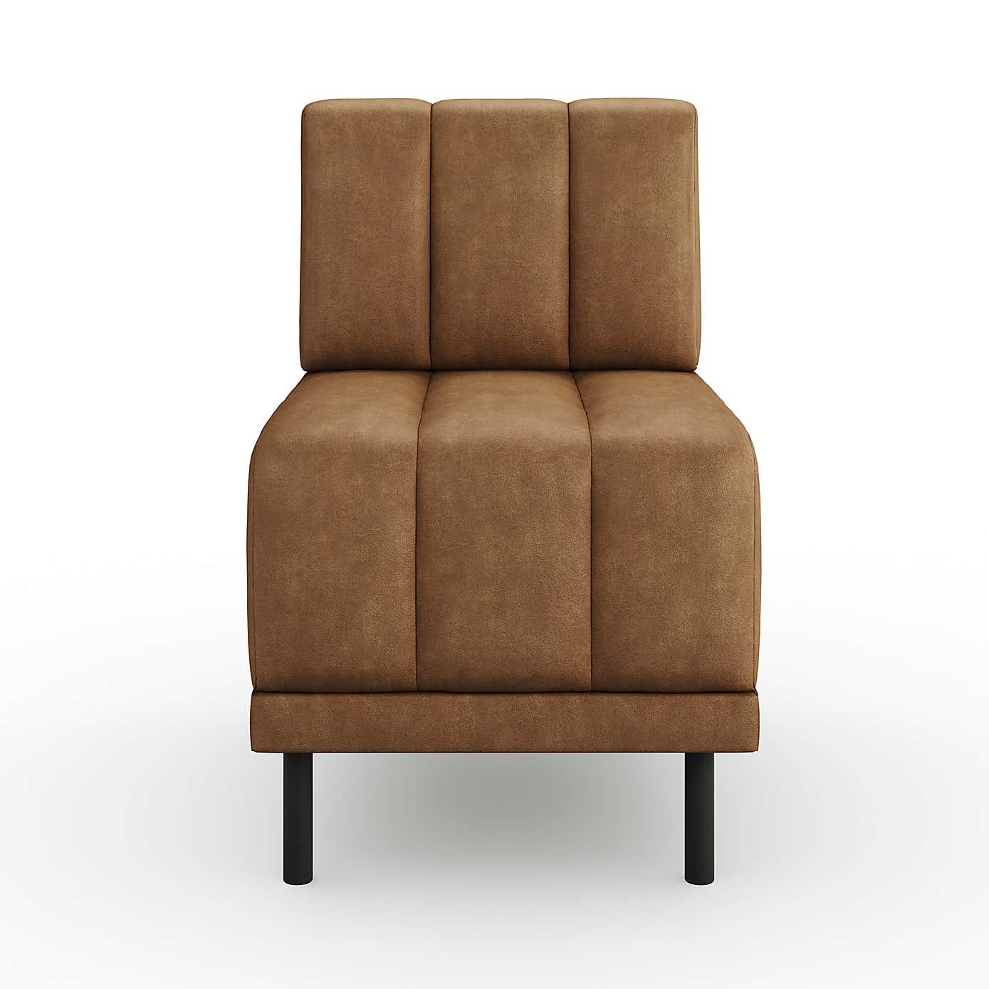 Amali Small Dining Bench, Faux Leather