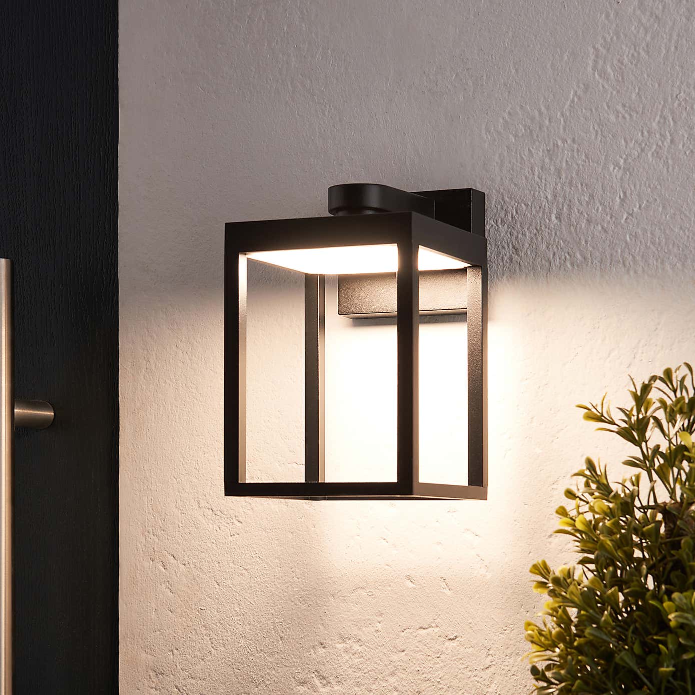 Cube Industrial LED Outdoor Wall Light