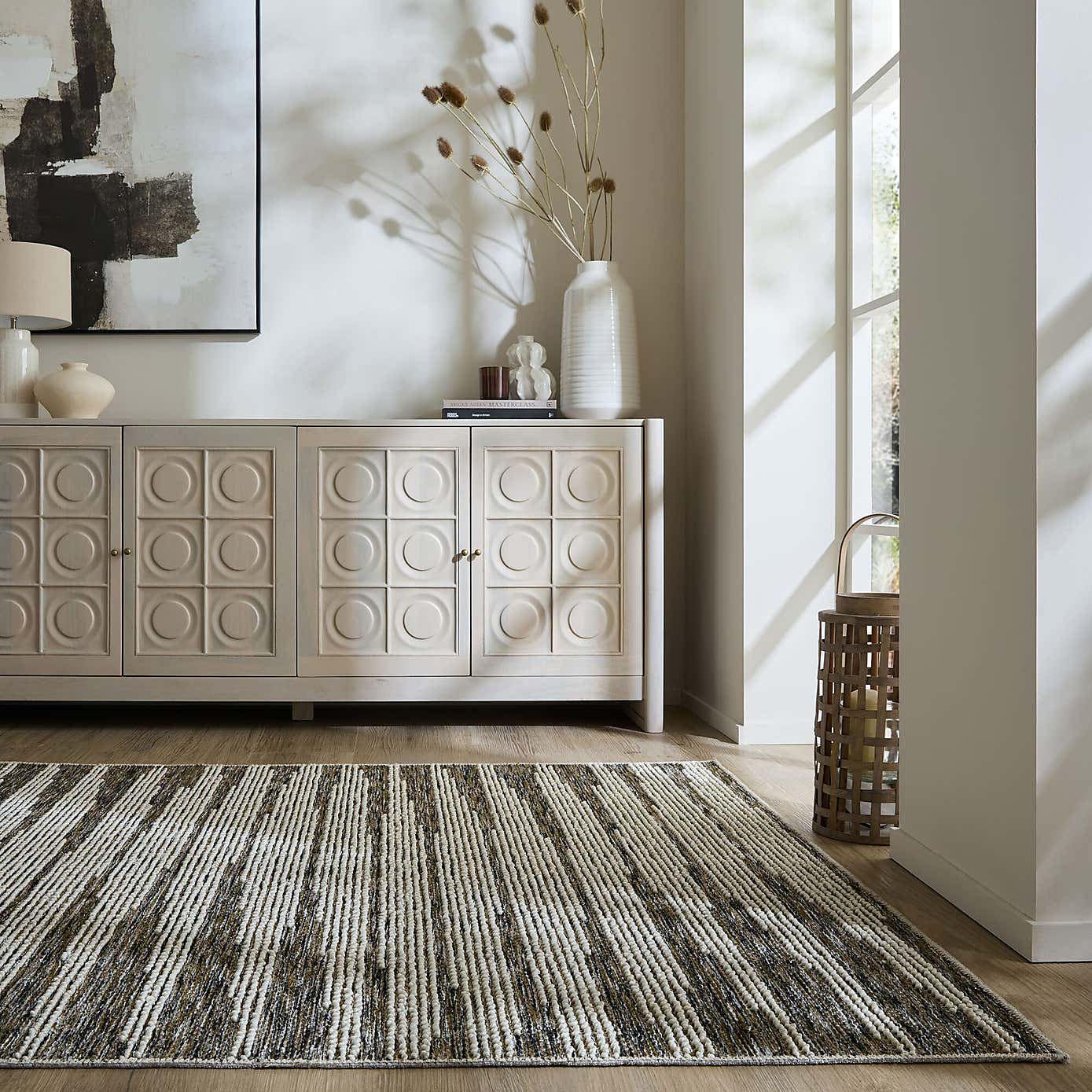 Boden Stripe Washable Rug