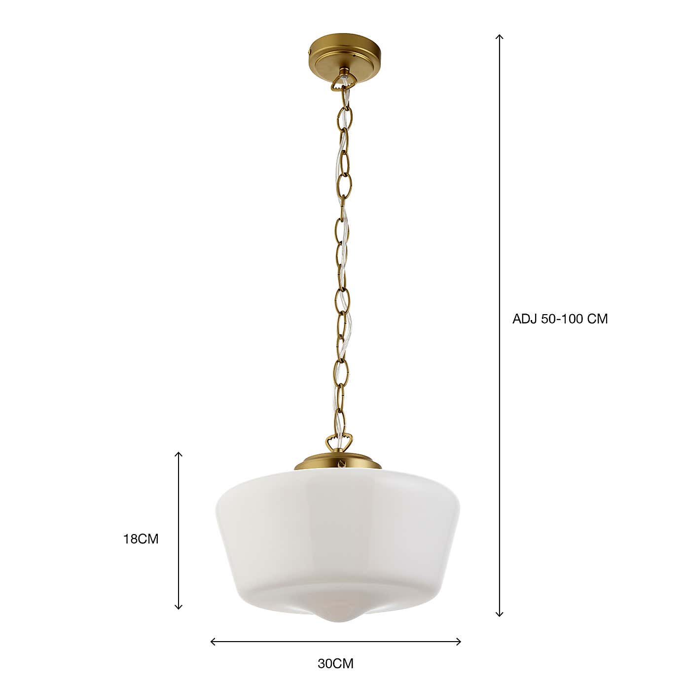 Mondez Bathroom 1 Light Pendant Ceiling Fitting