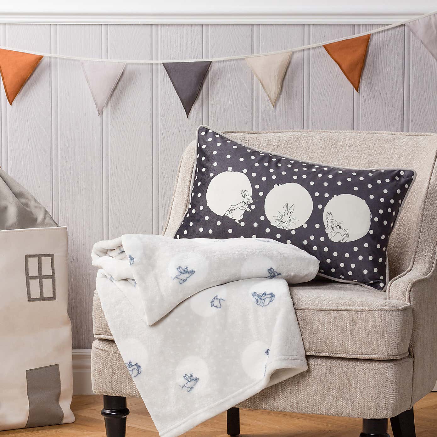 Spot Me Throw Charcoal 130x150