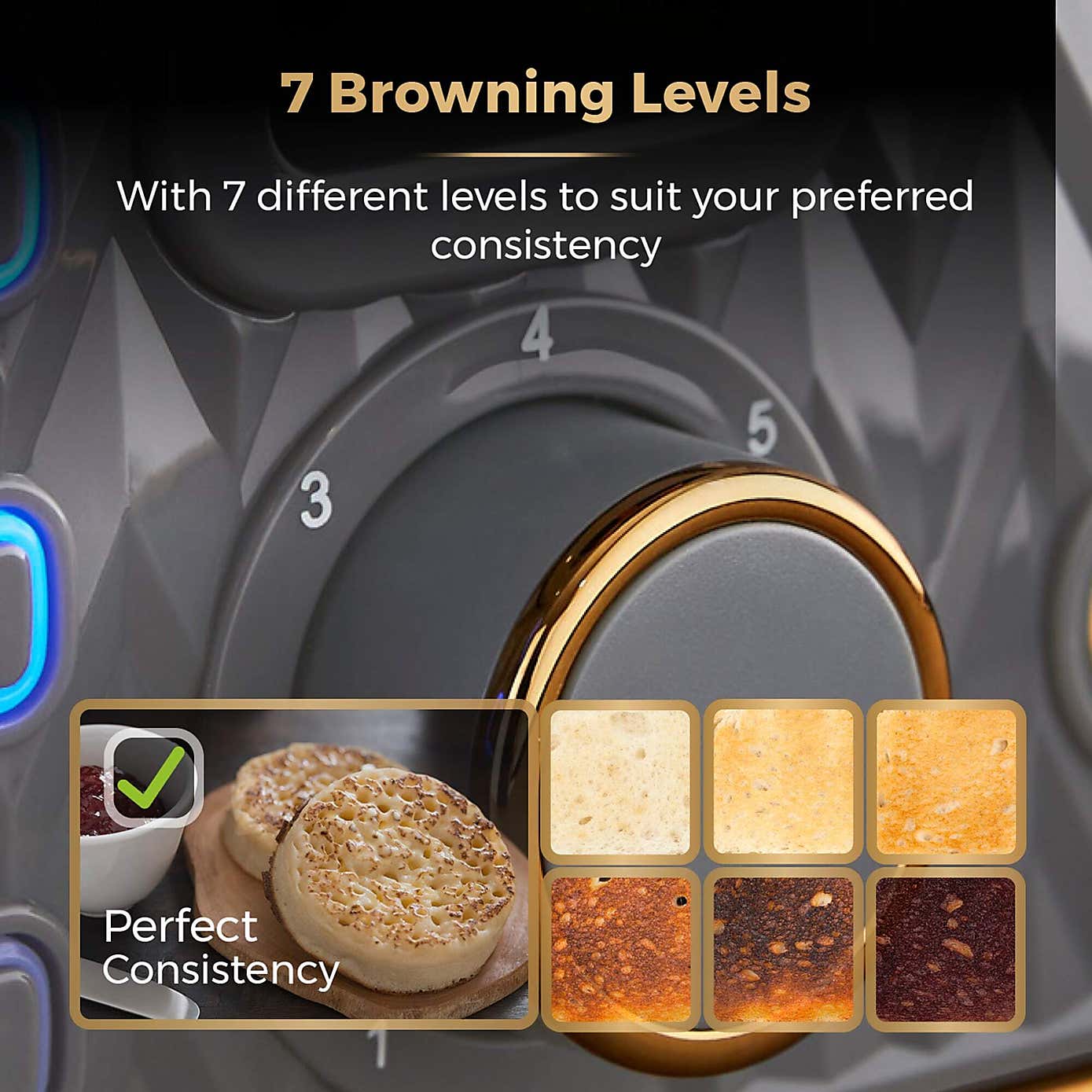 TOWER Empire 4 Slice Toaster