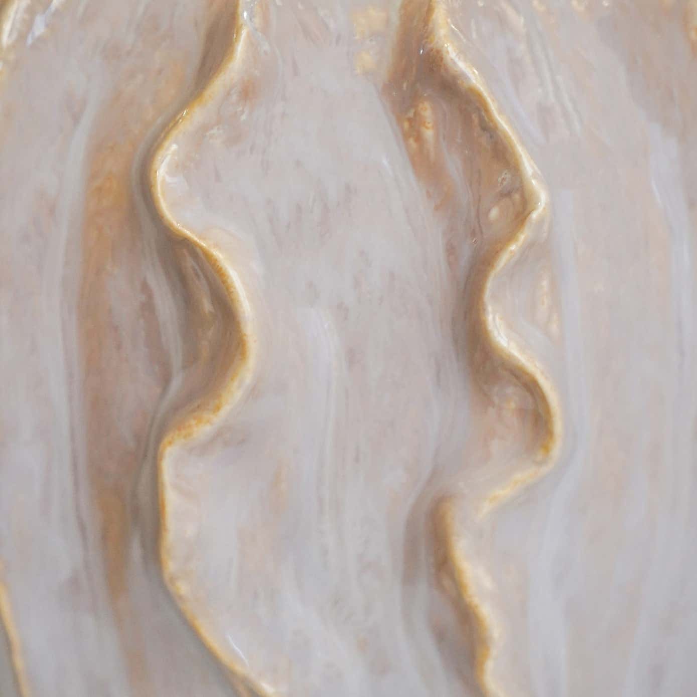 Scarlet Coral Reef Ceramic Vase