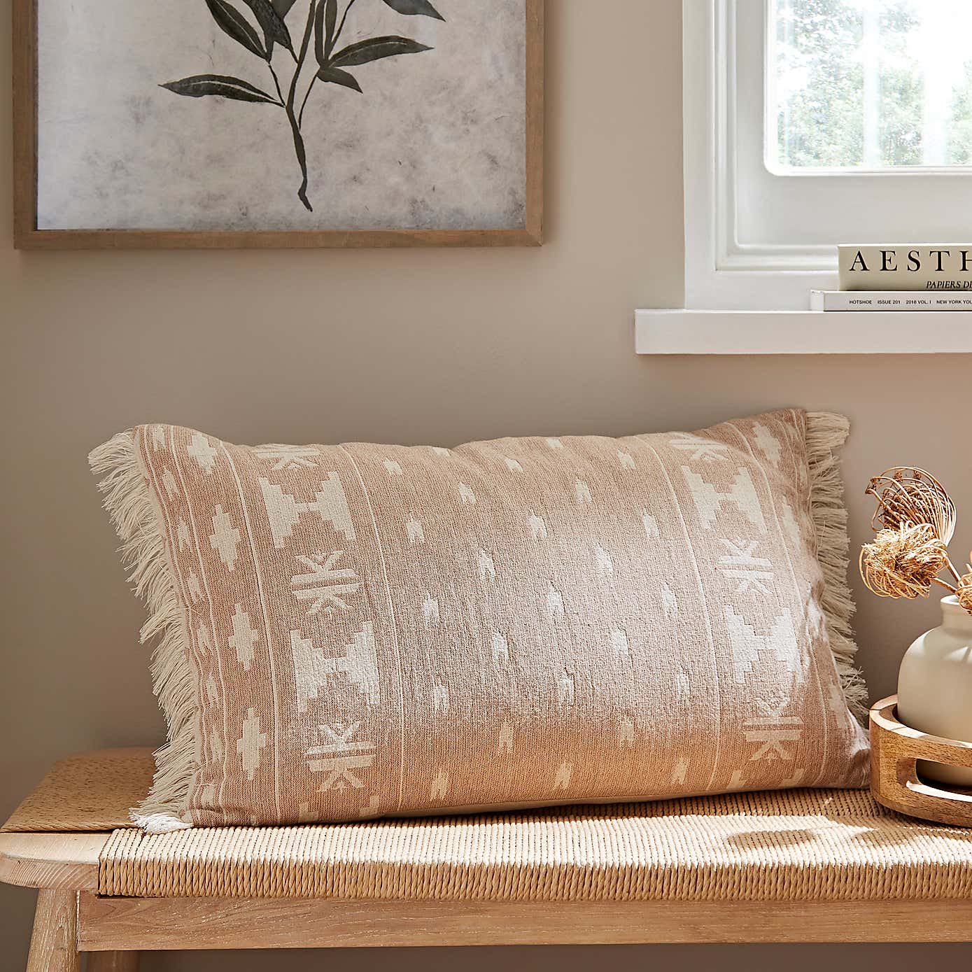 Matalasse Ikat Cotton Cushion Cover