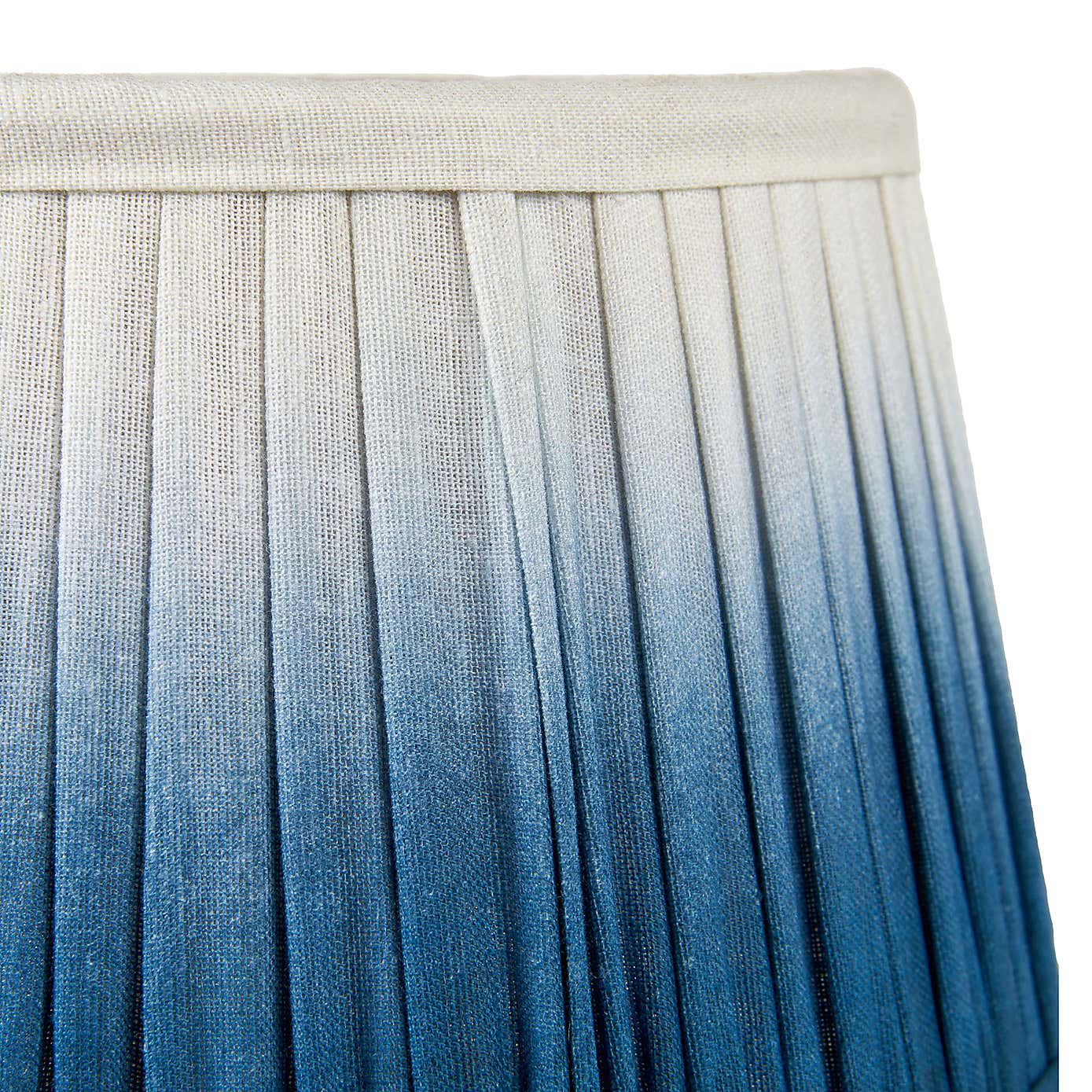 Scallop Ombre Soft Pleated Tapered Shade