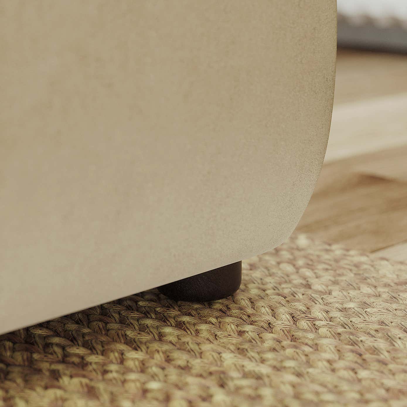 Blake Curved Arm Opulent Velvet Corner Chaise Sofa