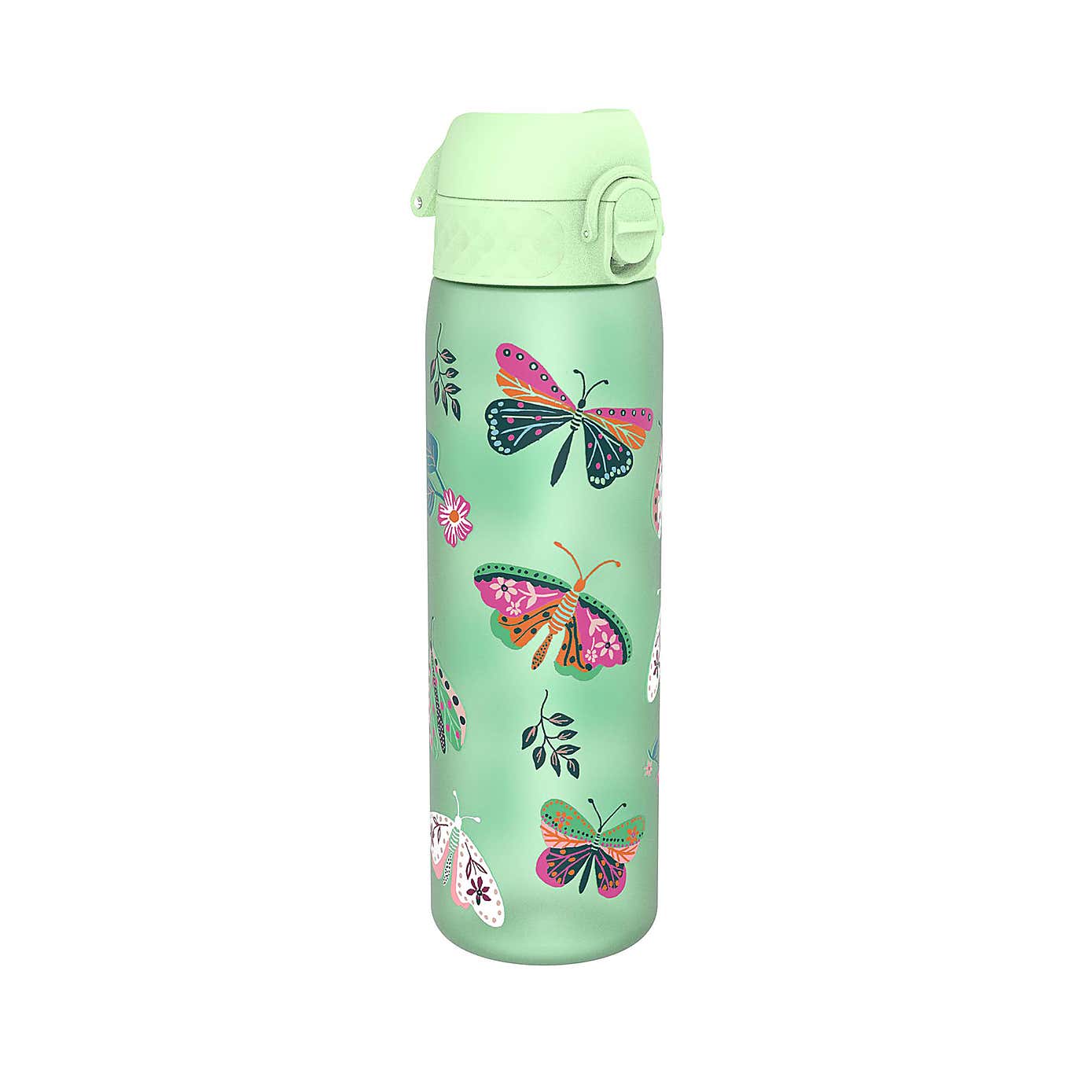 Ion8 Butterfly Leak Proof Slim Water Bottle, 500ml