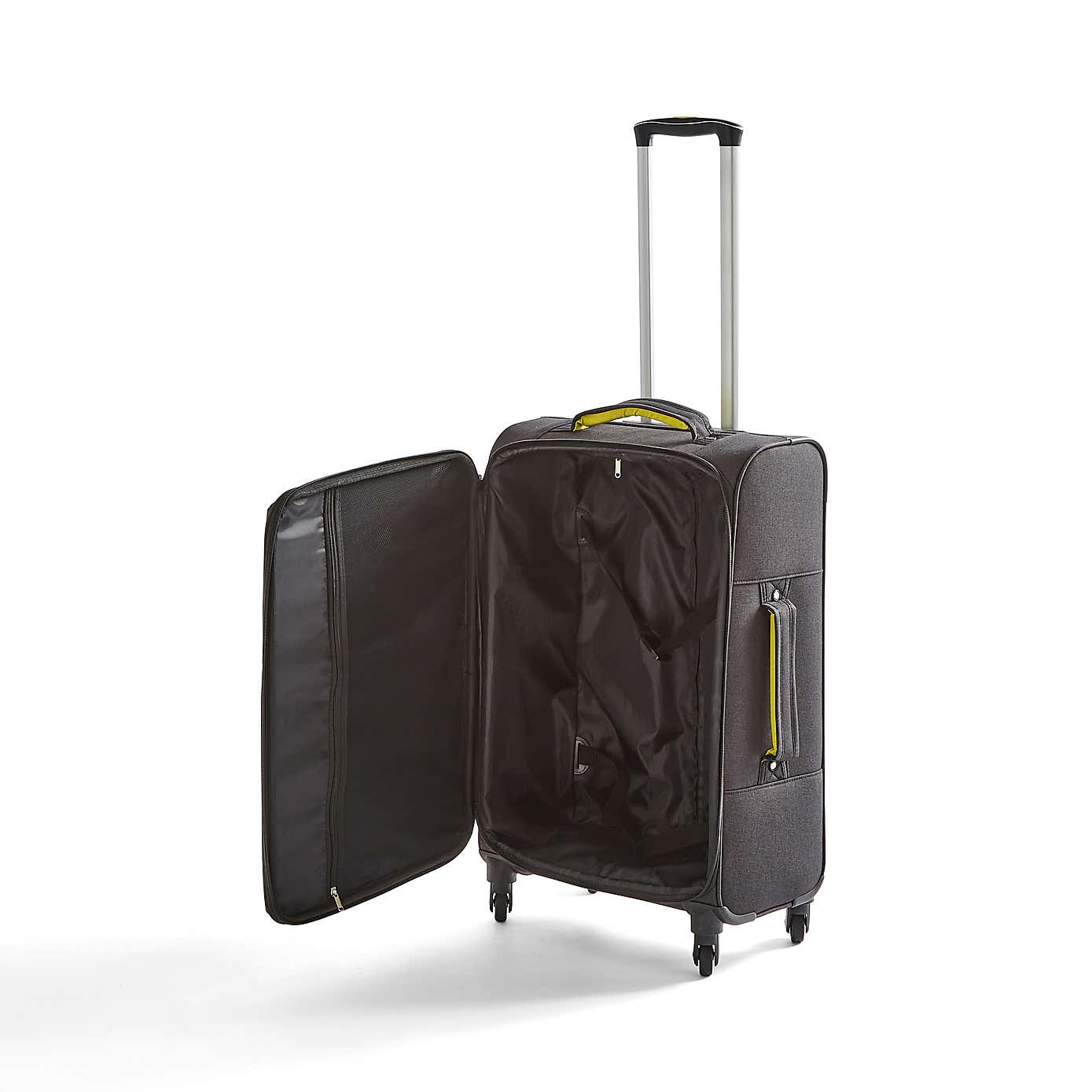 Elements Grey and Ochre Suitcase