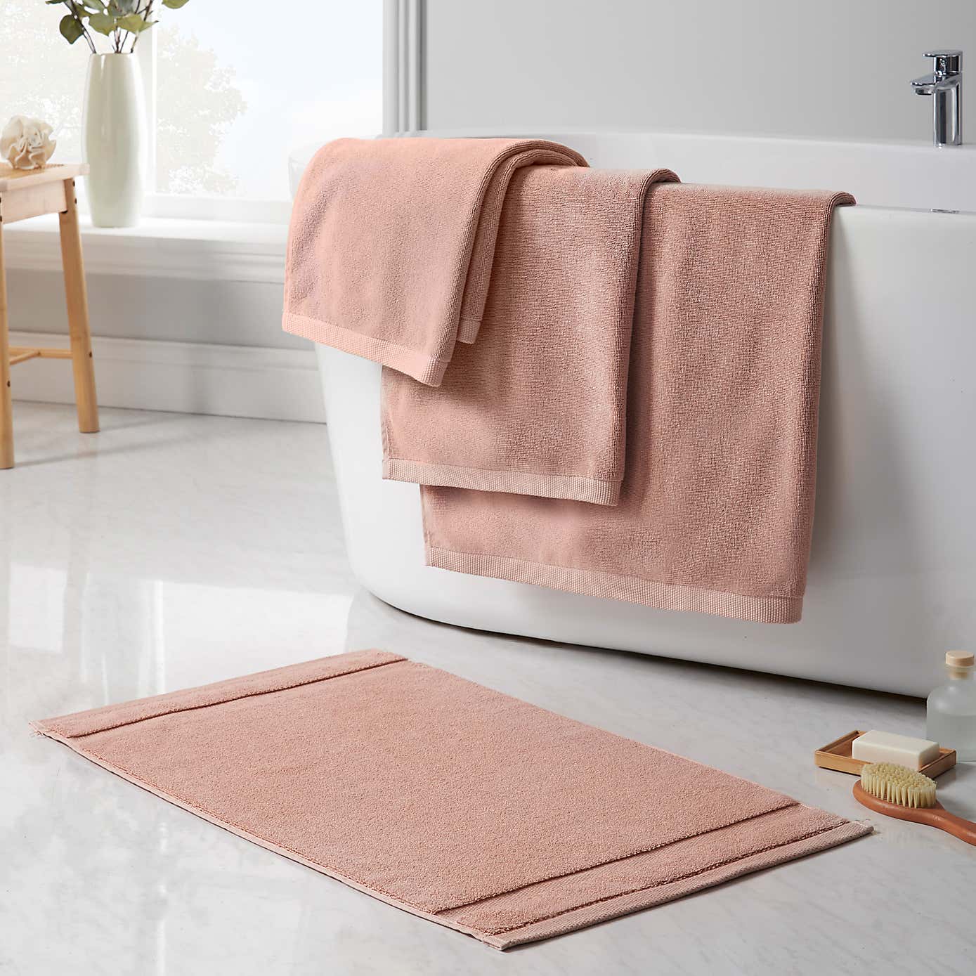 Turkish Luxury Heavyweight Cotton Bath Mat