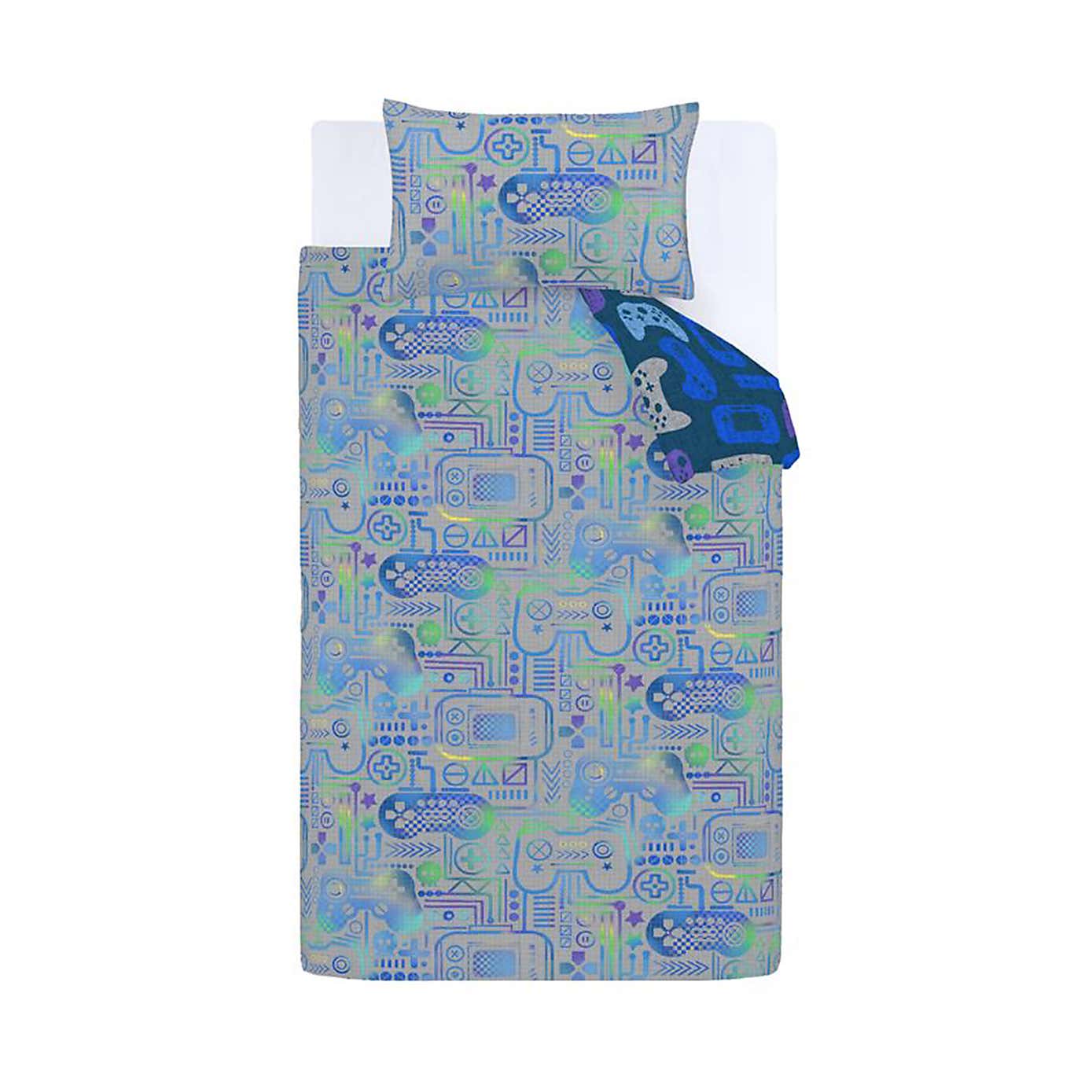 Catherine Lansfield Gamer Duvet Cover & Pillowcase Set