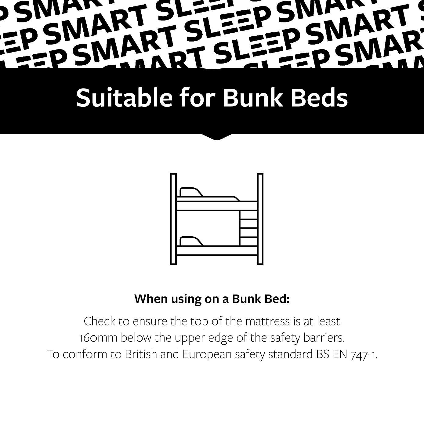 Jay-Be Bunk E-Pocket Eco Kids Mattress