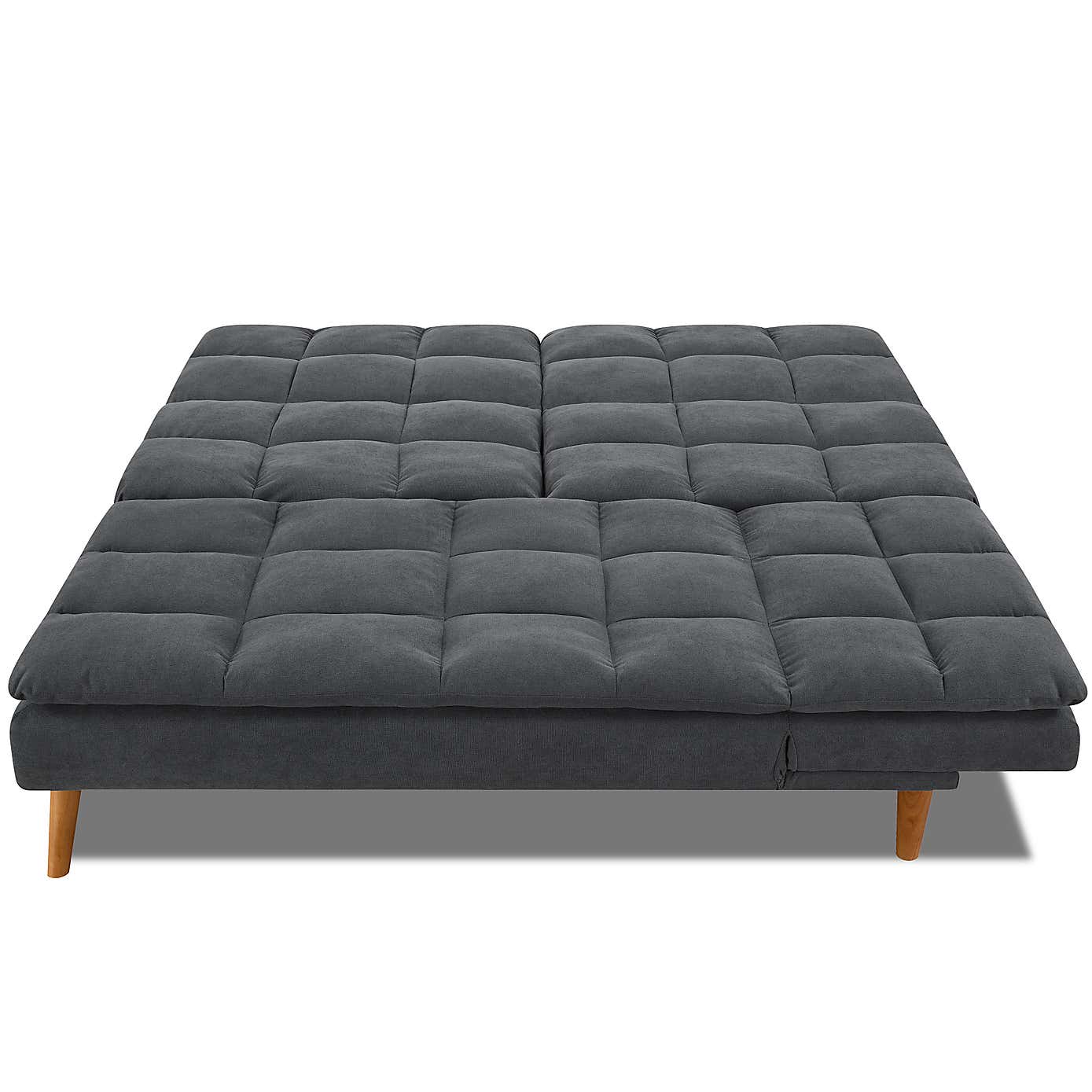 Cloud Fabric Corner Double Sofa Bed