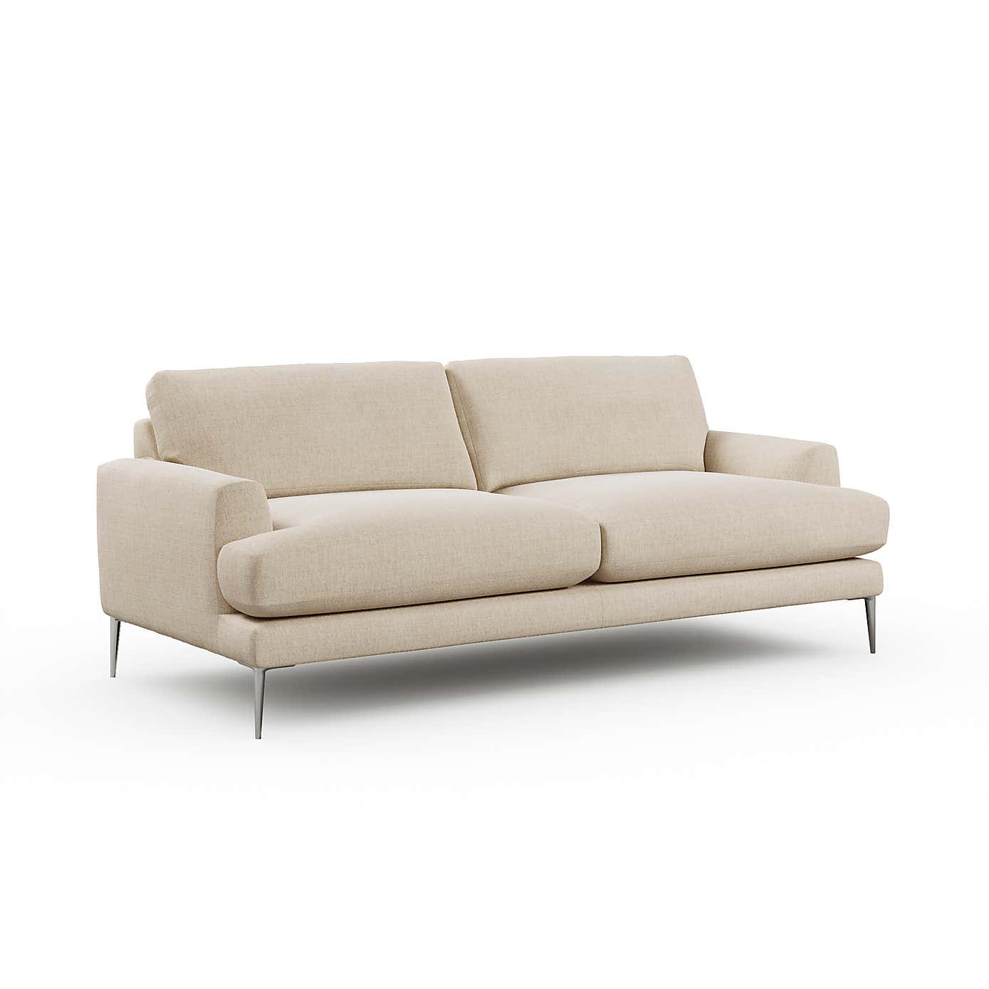 Lawson Chunky Tonal Weave 4 Seater Sofa