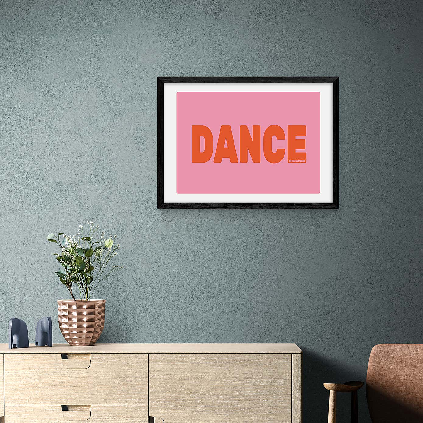 East End Prints Dance Framed Print