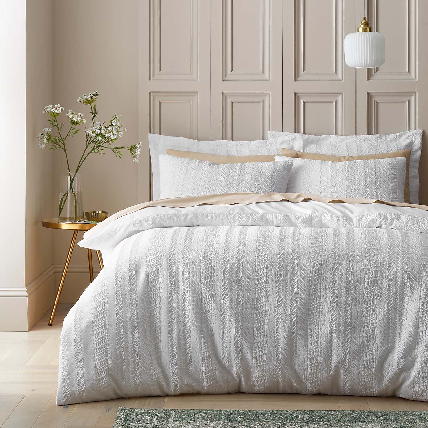 Gia Wave Oxford Pillowcase