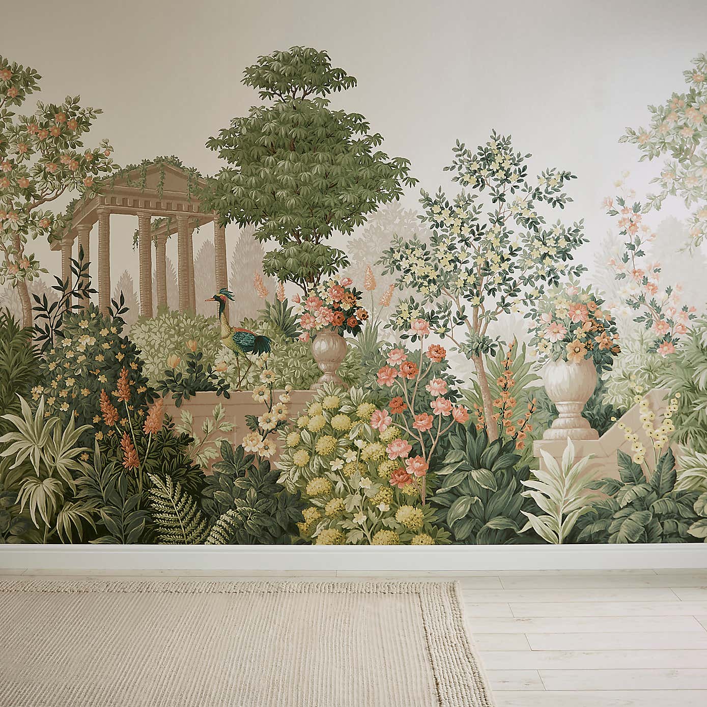 Cranberry and Laine Landscape Garden Wall Mural