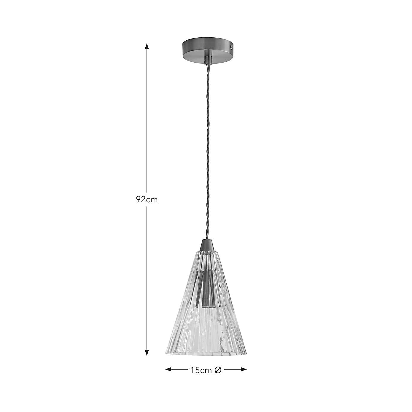 Angie Art Deco Pendant Light