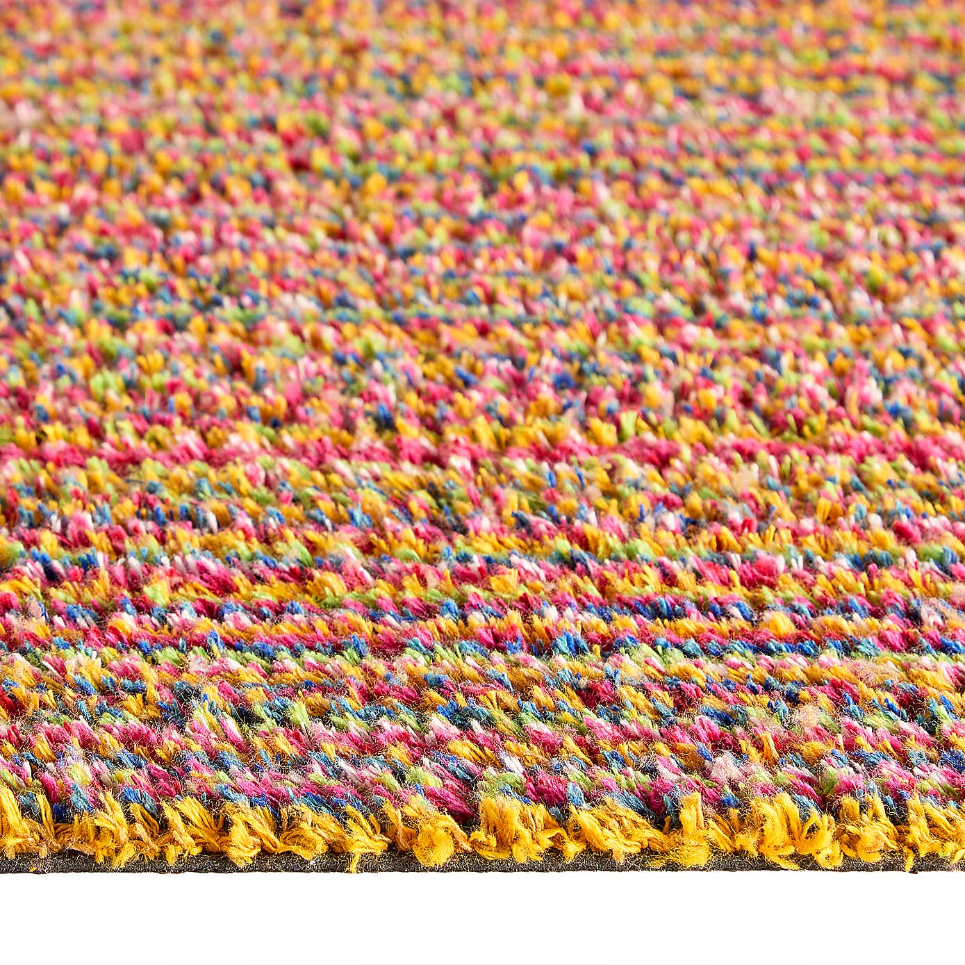 Marvel Striped Washable Cotton Doormat