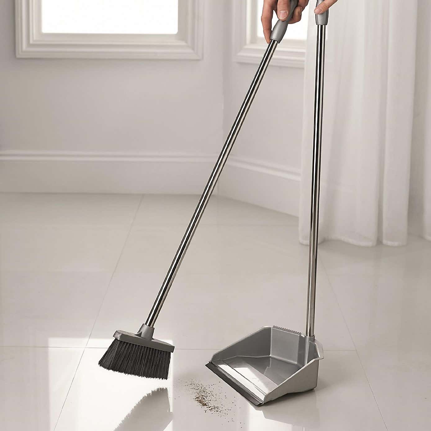 Addis Long Handle Dustpan