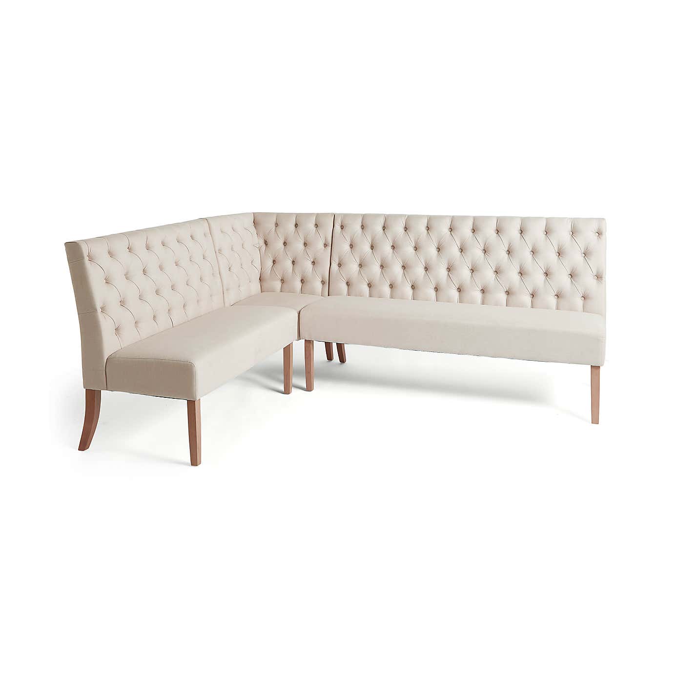 Darcy Corner Dining Bench, Flatweave