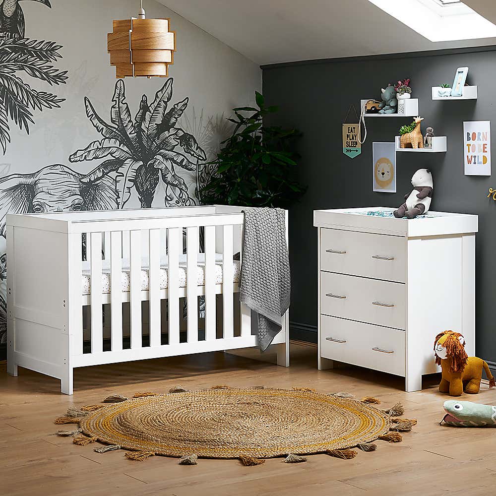 OBaby Nika 2 Piece Nursery Room Set