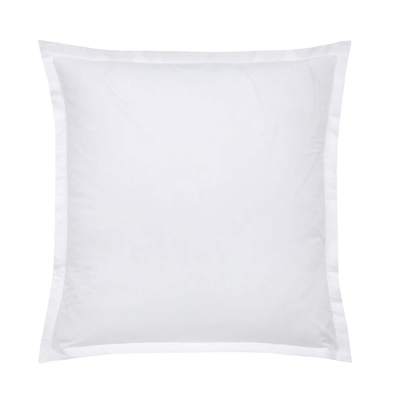 Pure Cotton Continental Square Pillowcase