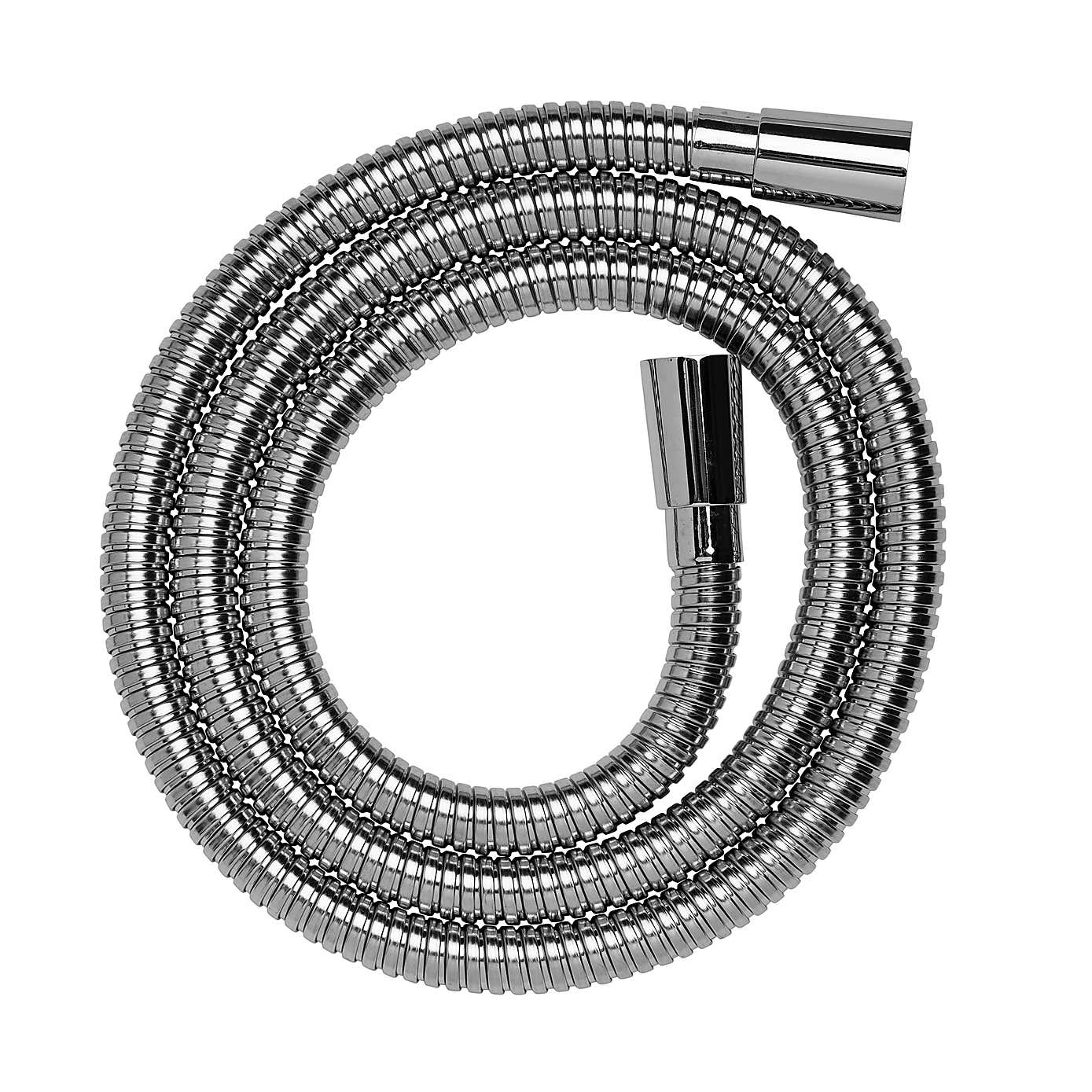 1.5m Reinforced Stainless Steel Shower Hose, 11 mm Bore